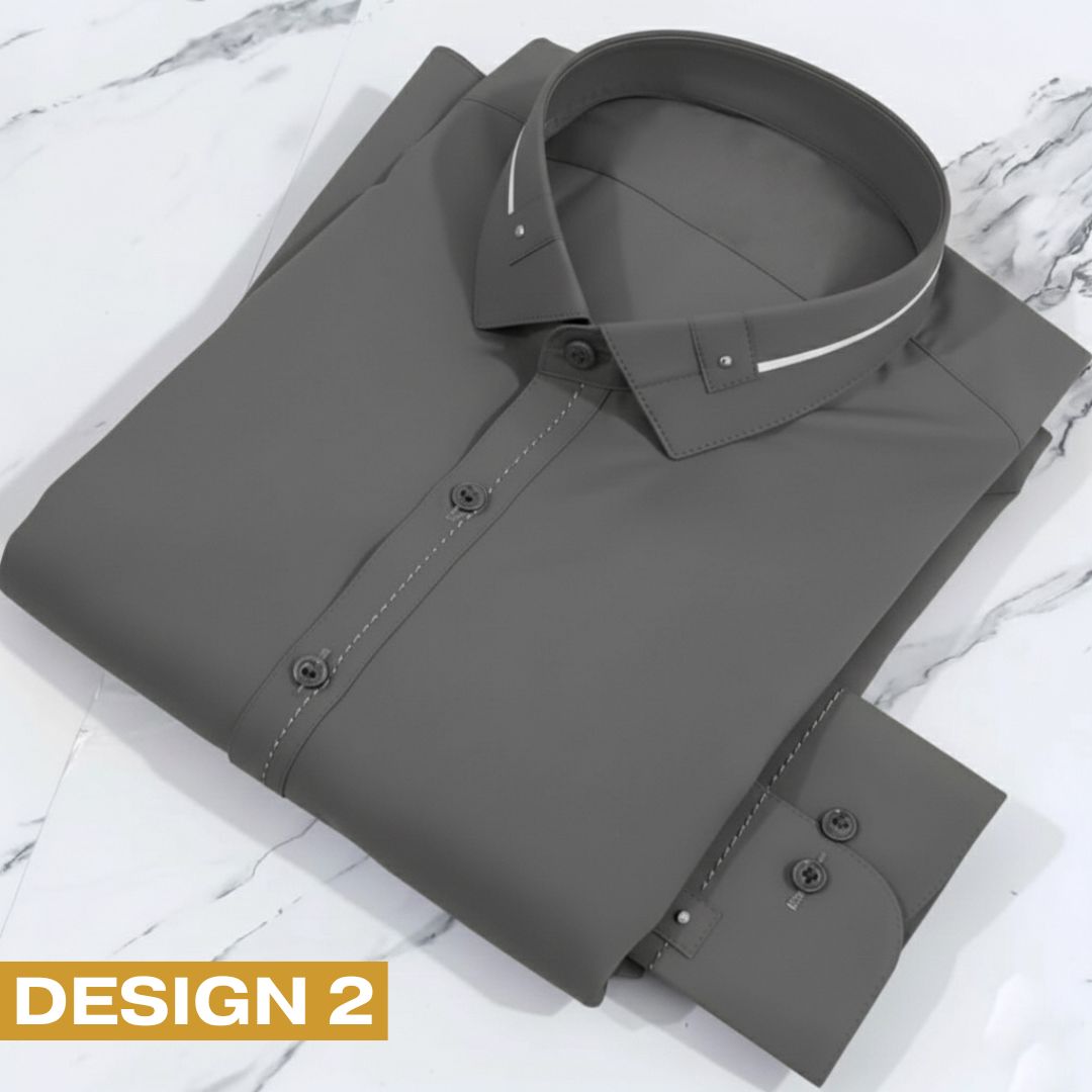 Zair Grey Collar Shalwar Kameez Design 3