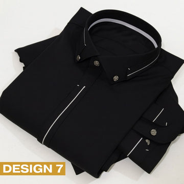 Zair.pk Black Collar Shalwar Kameez Design 8