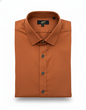 Boski Wash & Wear Copper Double  Shalwar Kameez