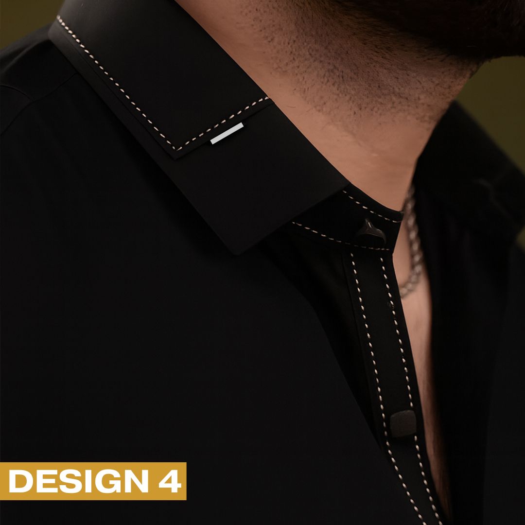 Zair.pk Black Collar Shalwar Kameez Design 5