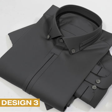 Zair Grey Collar Shalwar Kameez Design 3