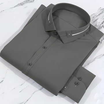 Zair Grey Collar Shalwar Kameez Design 2