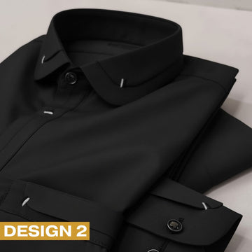 Zair.pk Black Collar Shalwar Kameez Design 2