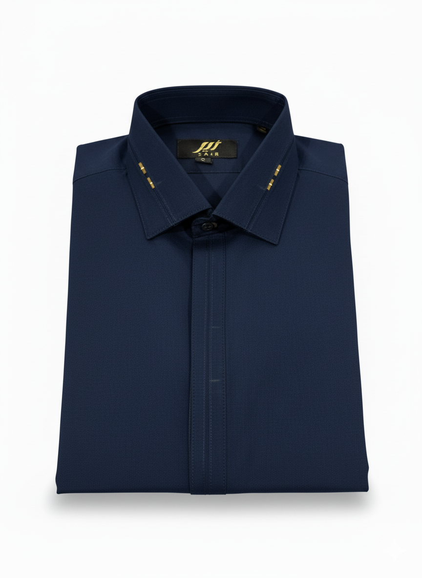 Boski Navy Blue Shalwar Kameez