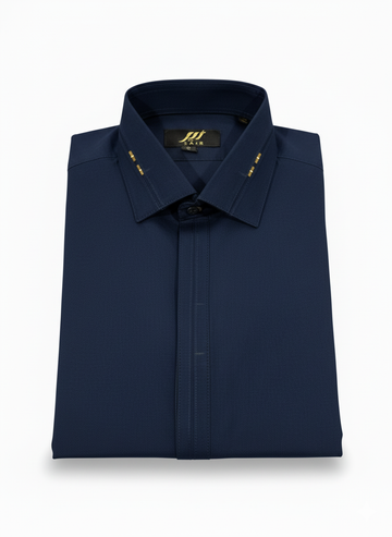 Boski Navy Blue Shalwar Kameez