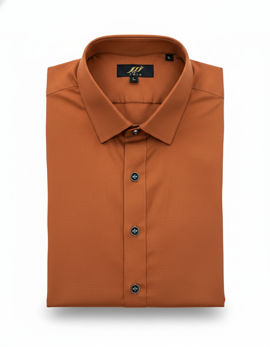 Boski Wash & Wear Copper Double  Shalwar Kameez